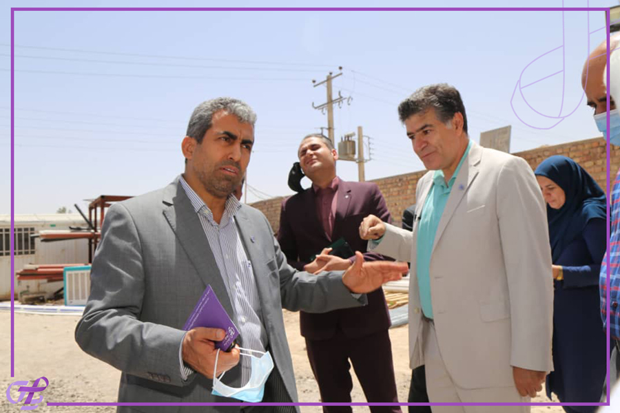 بازدید دکتر پورابراهیمی از روند تکمیل پروژه رادیو تراپی یاس
