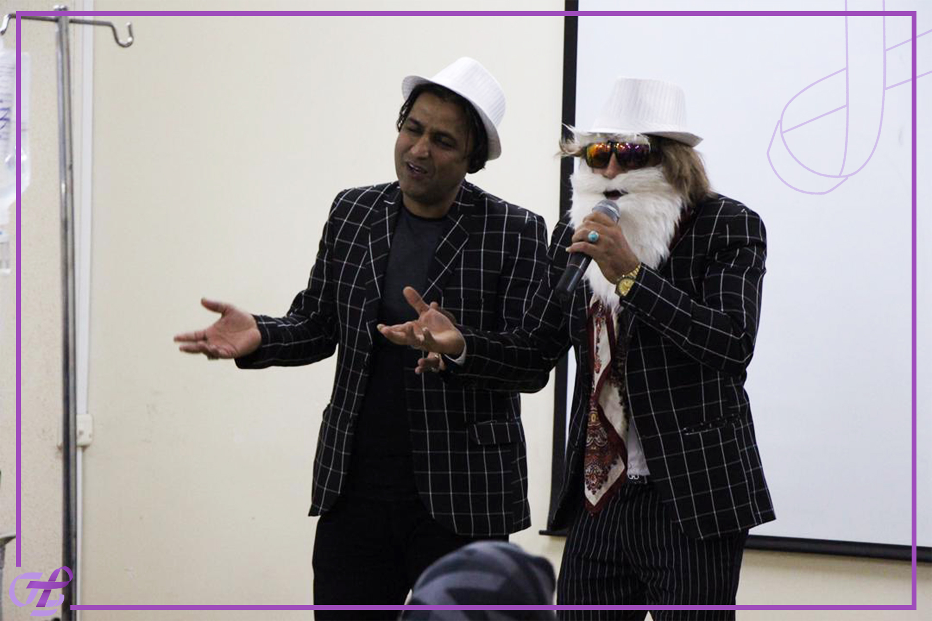 جشن یلدا در بخش آنكولوژى کودکان_آواز خوانی